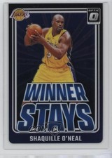 2024-25 Panini Donruss Optic Winner Stays Shaquille O'Neal #11 HOF 1l86