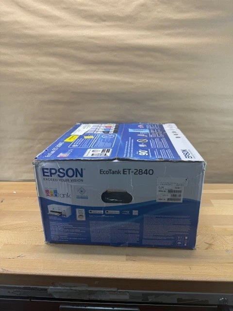 Epson EcoTank ET2840 Special Edition EPSC11CK58201 Wireless Color All-in-One - Image 2 of 4