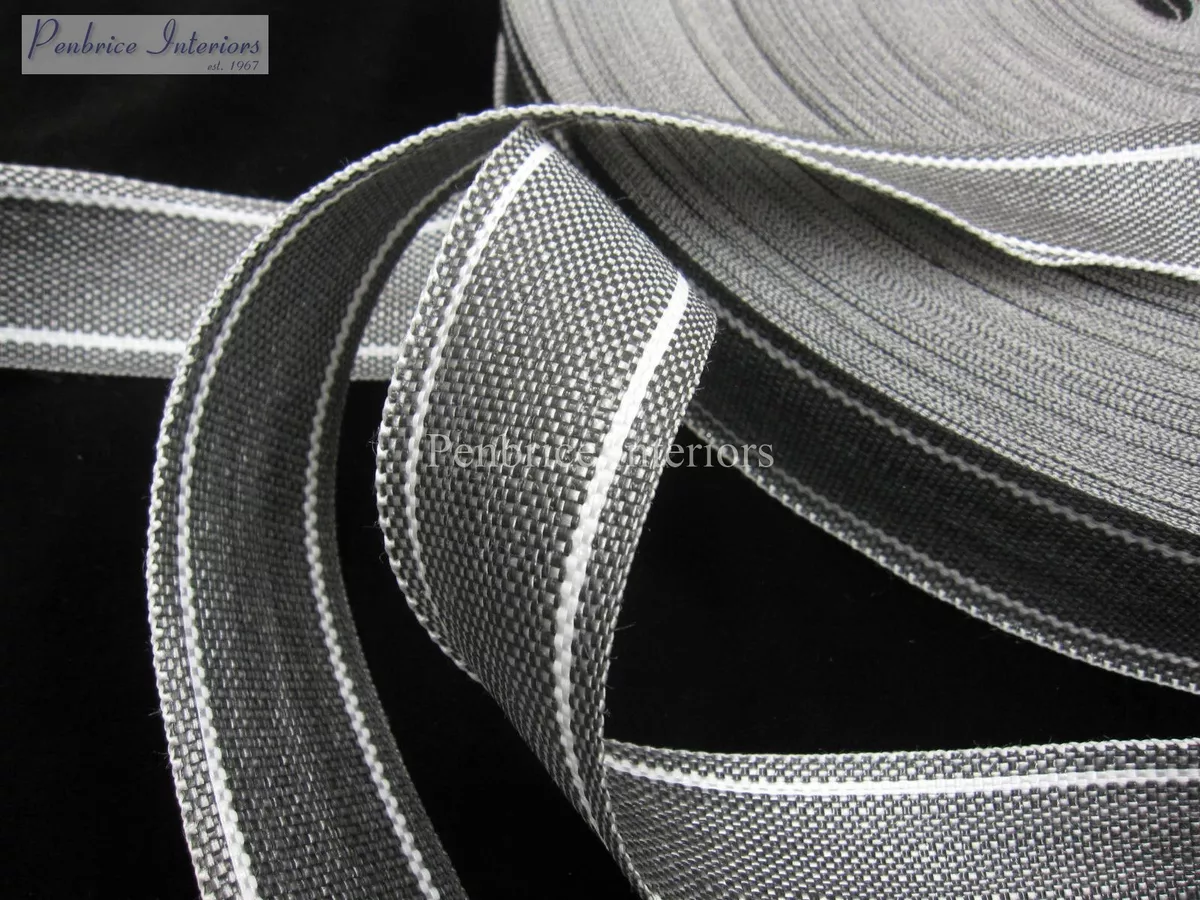 Heavy Duty Customized Elastic Sofa Webbing Straps Upholstery Tape