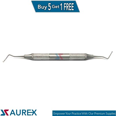 Dental Excavator 1.5mm Double Ended Dental Instruments For Restoration By Aurex