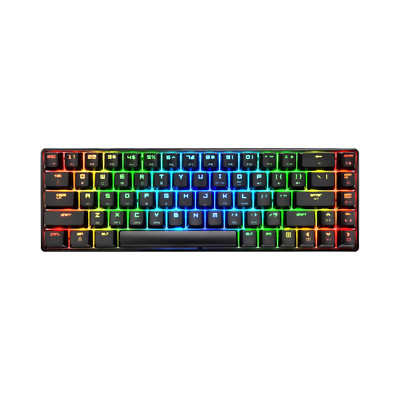 Mambasnake MK14 Type-C Wired Computer Keyboard,18 Chroma RGB Backlit Keyboard