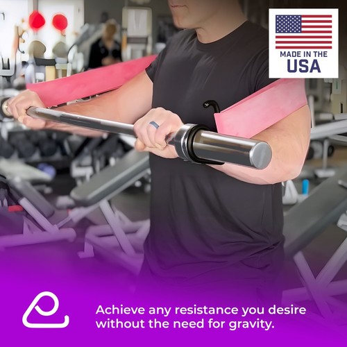 Resistance Band Bar Collar Hooks, Use with Any 2" Olympic Bar, USA MADE - Picture 9 of 9