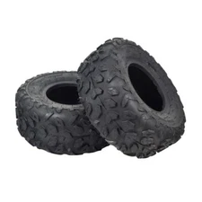 145/70-6 Tire with Knobby Tread for Coleman CC100X/CT100U Mini Bikes (Set of 2)