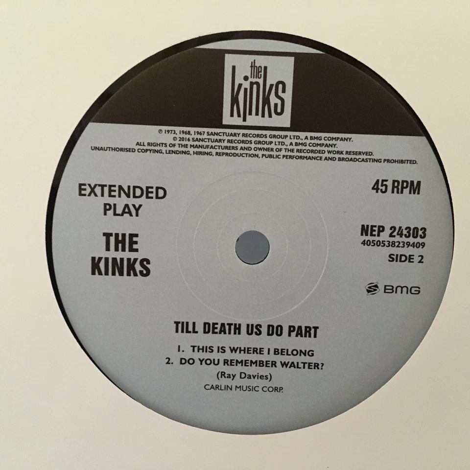 THE KINKS  45 EP , THE KINKS   ( FRENCH ) - Image 4 of 4