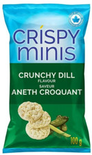 Chips de arroz integral con sabor a eneld…