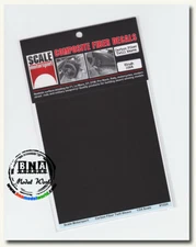 Scale Motorsport 1/24 Carbon Fiber Twill Weave Black on Pewter Decals