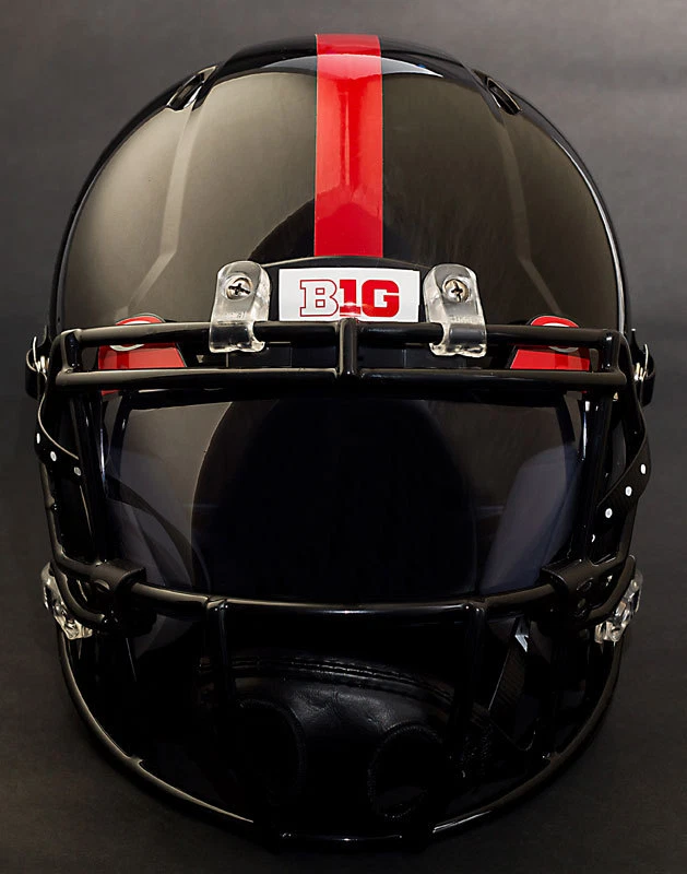 *CUSTOM* NEBRASKA CORNHUSKERS Riddell SPEED Full Size Replica Football Helmet - Image 3 of 4