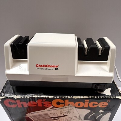 Chef's Choice Pro Knife Sharpener Diamond Hone w/ Box & Manual Model 110