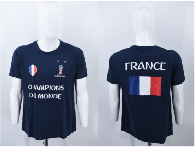 France Fifa World Cup 2018 RARE Champion Du Monde Officially