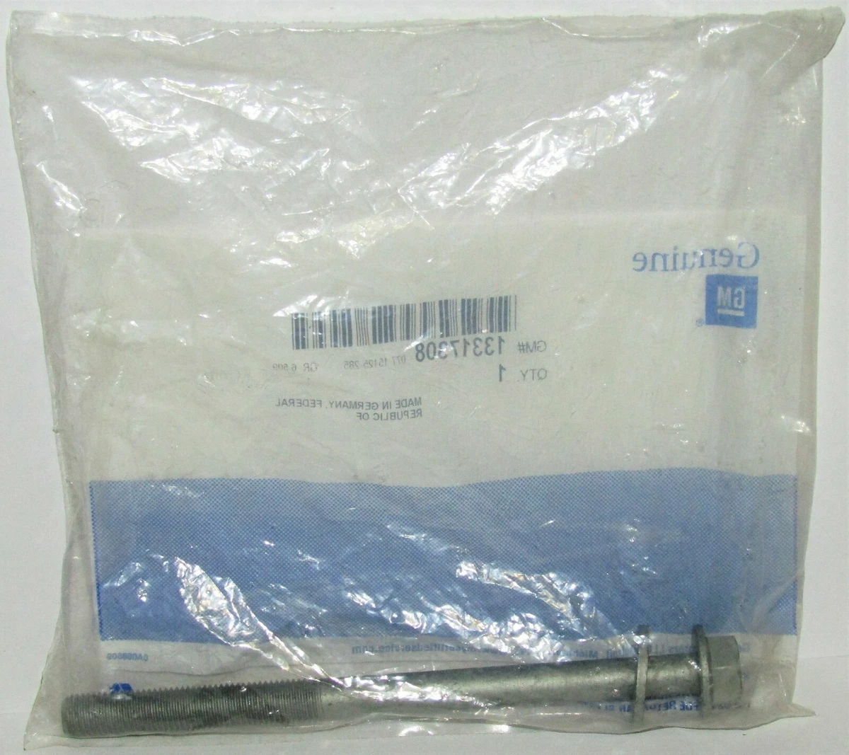 Genuine GM Gear Assembly Mount Bolt 13317308 | eBay