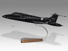 Gates Learjet 25D N301MT Desk Wood Airplane New Model Large Scale 1/32