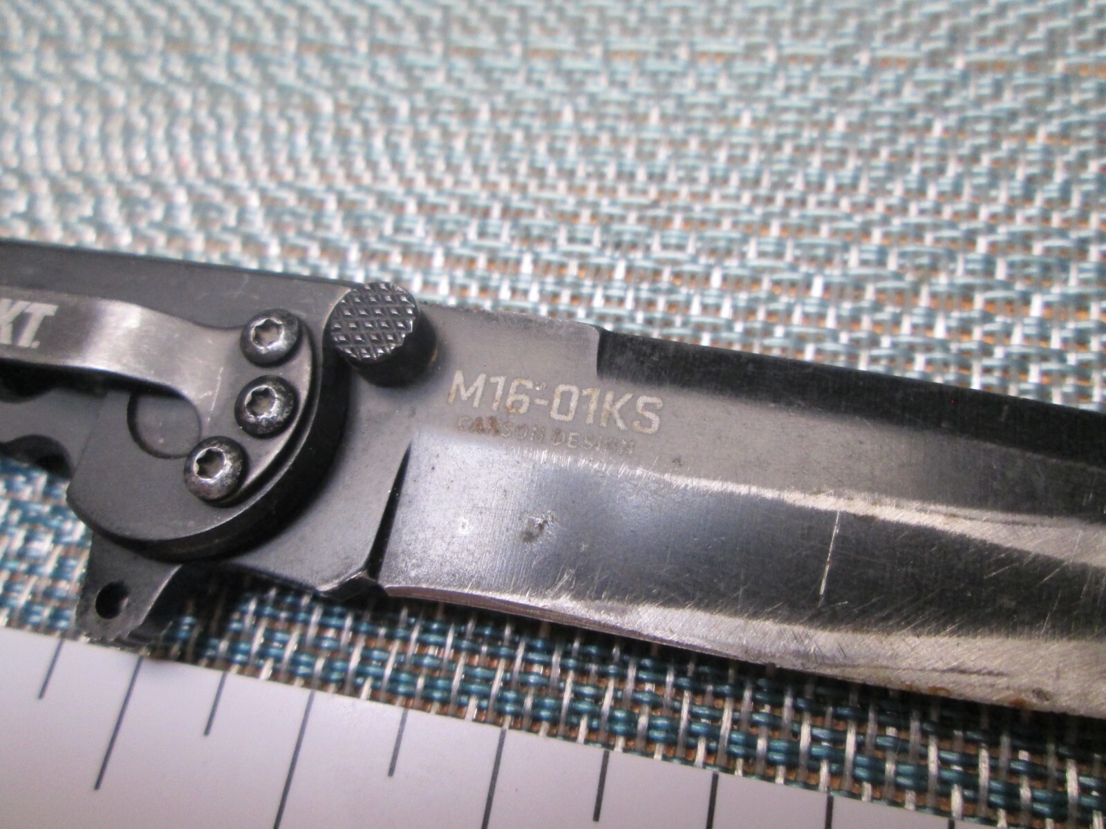 117 Black CRKT M 1601KS Spearpoint Stainless Frame Lock Knife eBay