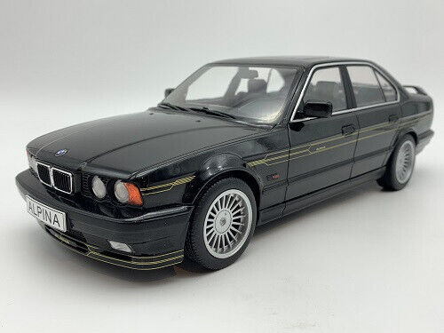 BMW E34 Alpina B10 4.6 czarny MCG skala 1:18 nowy oryginalne opakowanie - Zdjęcie 1 z 14