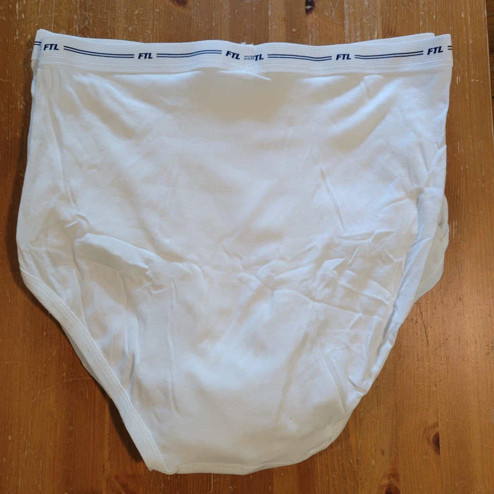 Fruit of the Loom XXL 5 pares de ropa interior para hombre Tighty Whities 2XL vintage 46-48 Foto 2 de 4