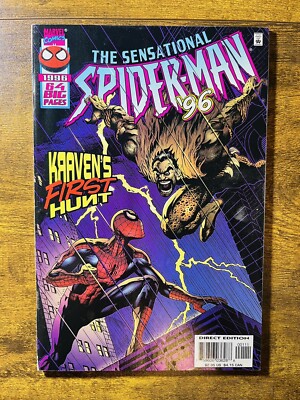 SENSATIONAL SPIDER-MAN '96 ANNUAL KRAVEN'S FIRST HUNT! MARVEL