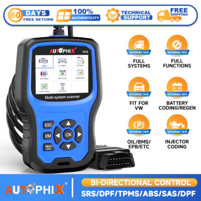 AUTOPHIX 7610 OBD2 Diagnosegerät Alle System Scanner TPMS EPB für Skoda für Seat