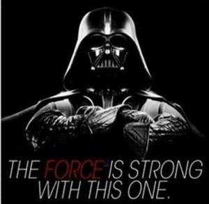 The Force Is Strong With This One Darth Vader Star Wars Jedi Magnet Ebay