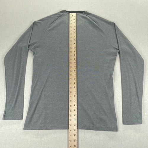 Patagonia Capilene 2 Long Sleeve Pullover Shirt Mens Size Large Gray Baselayer - Picture 4 of 9