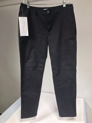 DAILY RITUAL WOMENS BLACK PANTS SIZE 10 NEW