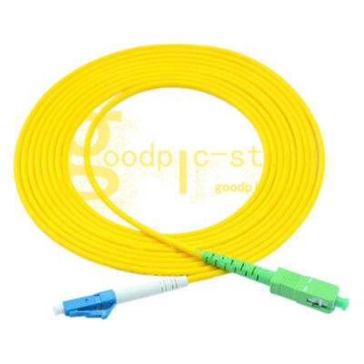 5 Meter SC/APC to LC/UPC SM Single Mode 9/125 Fiber Patch Cord Simplex
