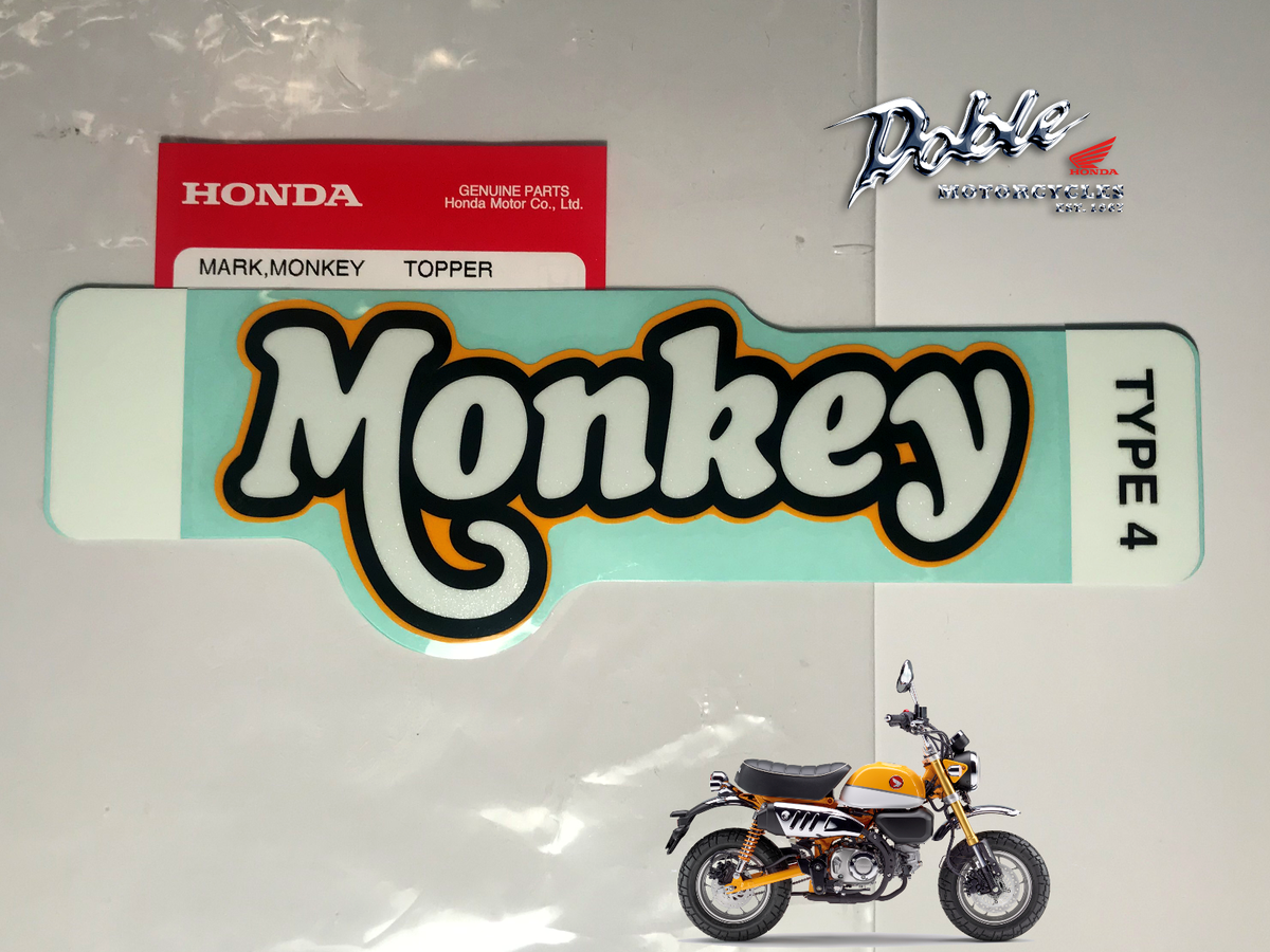 Brand New 2020 Genuine Honda OEM Z125 Z 125 50 Monkey Logo Sticker