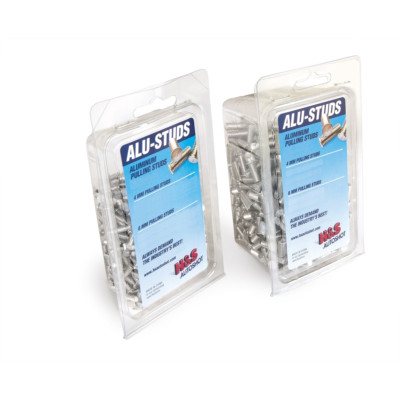 H & S Auto Shot 1142 250PK M4 Aluminum Pulling Studs Al-Mg Studs