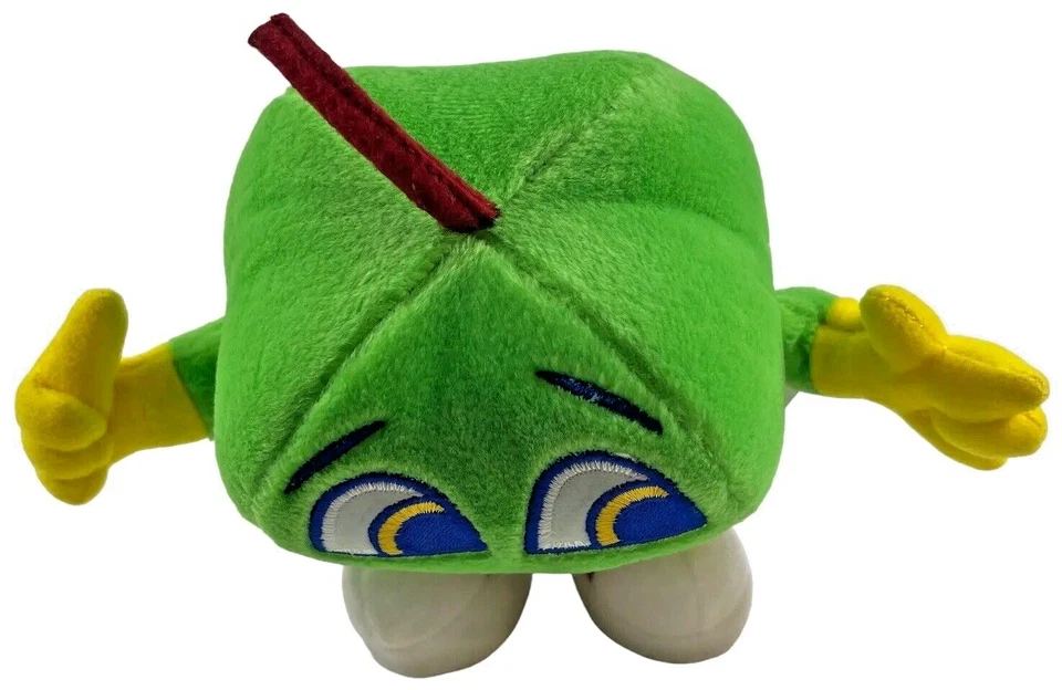 Плюшевая рекламная мягкая игрушка конфеты Jolly Rancher Green Apply Candy Hershey Foods - Изображение 2 из 4