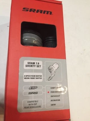 SRAM 7.0 Shorty Shifter Set 8 speed Rear Performance NEW OEM - Image 1 of 4