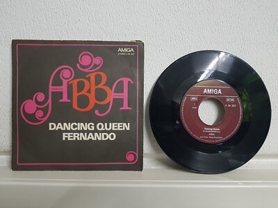 ABBA  Dancing Queen / Fernando 1976 Single 7  AMIGA S.O.S. Ring Waterloo So long