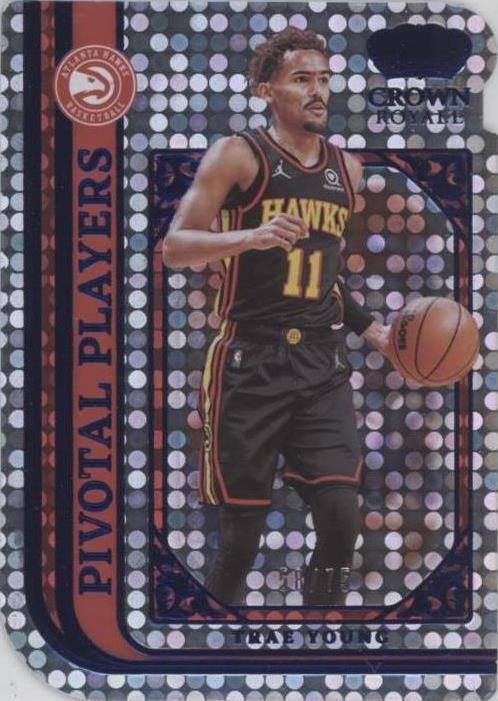 2021-22 Panini Crown Royale - Trae Young #4 - 1 of 1