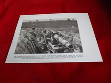 Eisenbahn Langrohrgesch&uuml;tz Stellung bei Harbonnnieres 1916