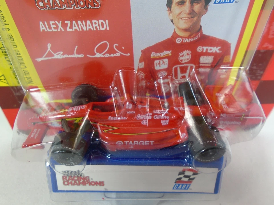 1997 Alex Zanardi Target Chip Ganassi Racing Reynard Racing Champions DieCast - Image 3 of 4
