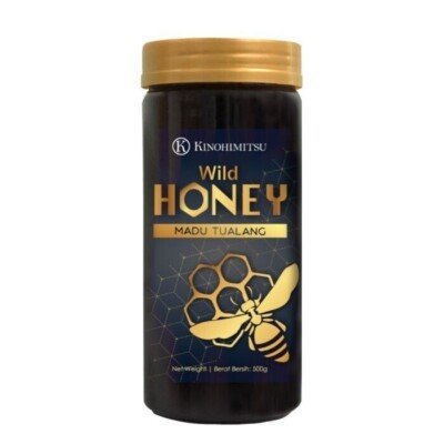 KINOHIMITSU Wild Honey (01/2027) Madu Tualang 500g - RAW & WILD From Rainforest