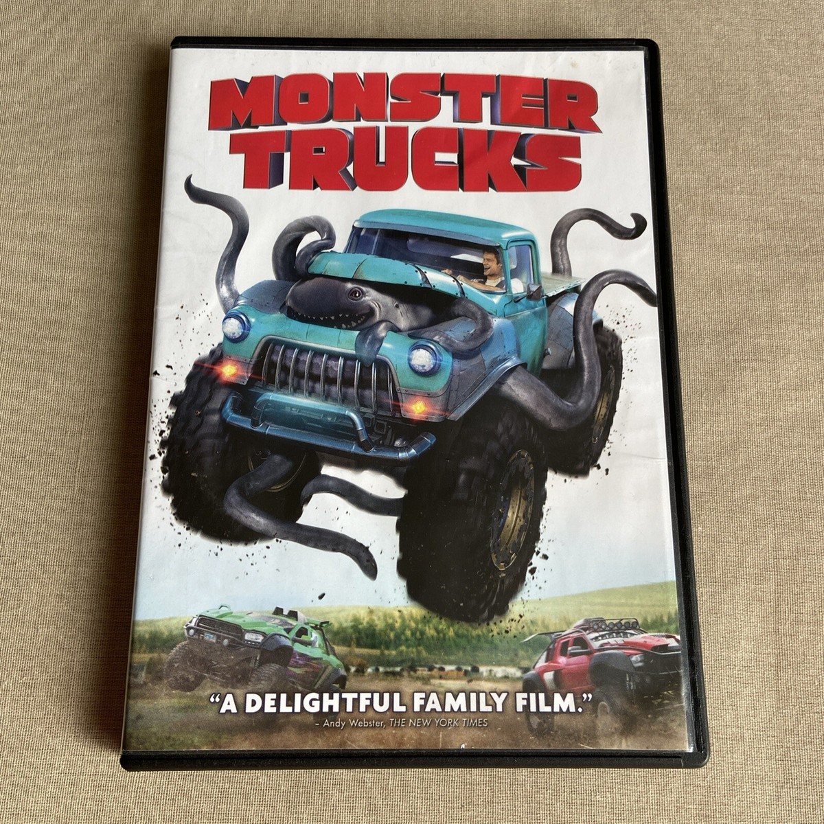 Monster Trucks (DVD 2016) SciFi Creature Comedy Nickelodeon