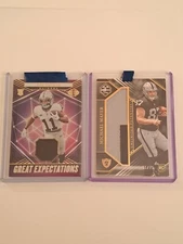 2023 Panini Football Michael Mayer Rookie Patch 2 Card Lot Limited / Illusions 