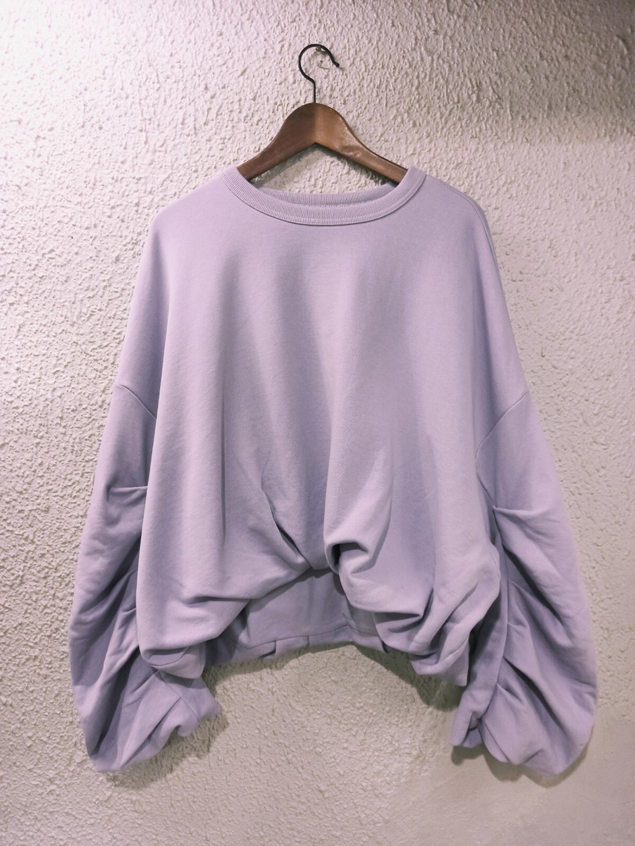 DRIES VAN NOTEN DRAPED SWEATSHIRT in LILAC size SMALL | eBay DRIES VAN NOTEN DRAPED SWEATSHIRT in LILAC size SMALL | eBay
