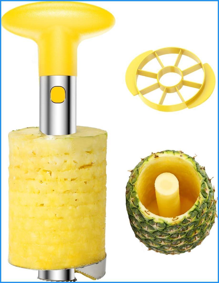 Easy Kitchen Tool Stainless Steel Fruit Pineapple Peeler Corer Slicer Cutter item image
