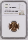 1953 Lincoln Cent NGC PF67 Cameo Red Spotless PR67 Cameo RD