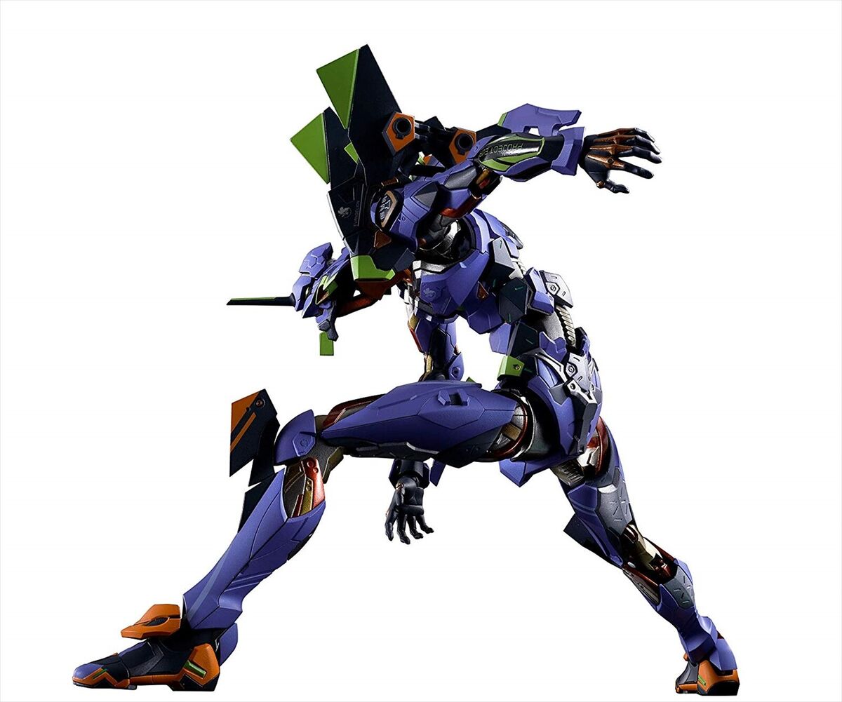 Bandai Metal Build Evangelion EVA-01 Test Type Action Figure Bandai Metal Build Evangelion EVA-01 Test Type Action Figure
