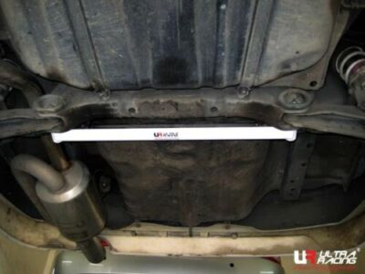 For Honda Integra DC2 1994-2001 Ultra Racing 2-PT Rear Lower Bar (UR-RL2-635)