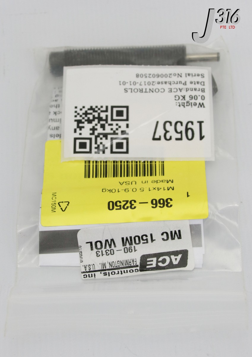 happy!品 19537 ACE CONTROLS SHOCK ADSORBER, P/N: 190-0313 (NEW) MC 150M WOL