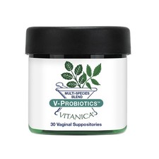 Vitanica V-Probiotics - Probiotics for Women - Vaginal Suppositories with...
