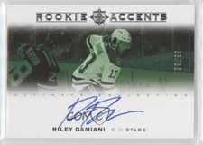2021 Upper Deck Ultimate Collection Rookie Accents 99/99 Riley Damiani Auto 0ze5