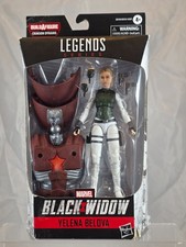 Hasbro MARVEL LEGENDS Black Widow Yelena Belova 6  Figure Crimson Dynamo BAF NEW