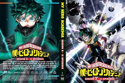 My Hero Academia Season 8 TV Series Japanese Anime DVD English Dub