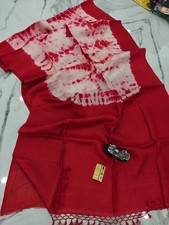 Pure Gachi Tussar Silk Saree Handloom SRIVORI work With Blouse Piece I Silk Mark