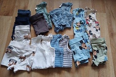 Unterwäsche- Größe 86/92 - für Baby/Kleinkind-Junge - 16 Teile - Kleidungsset