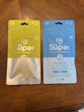 The Super Patch Company:The Peace Patch  The Boost Patch Pack Of 30 Patches