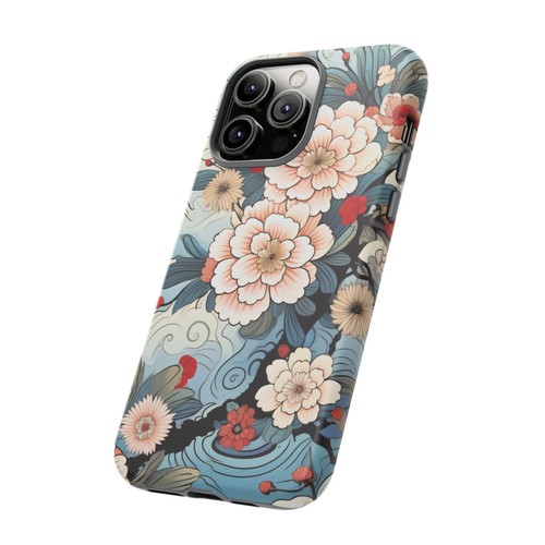 Japanese Floral Art - Tough Phone Case - iPhone, Galaxy, Google Pixel Models - 第 87/203 張圖片