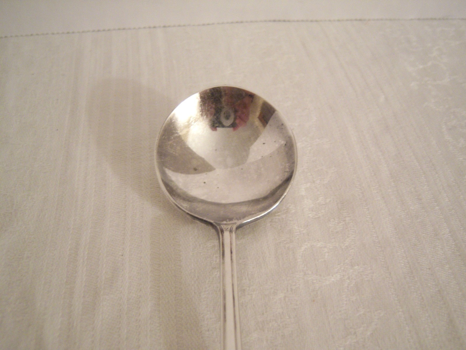 ANTIQUE VINTAGE HOLMES & EDWARDS 5.5" JELLY/SAUCE SPOON ~ CENTURY PATTERN ~ 1923